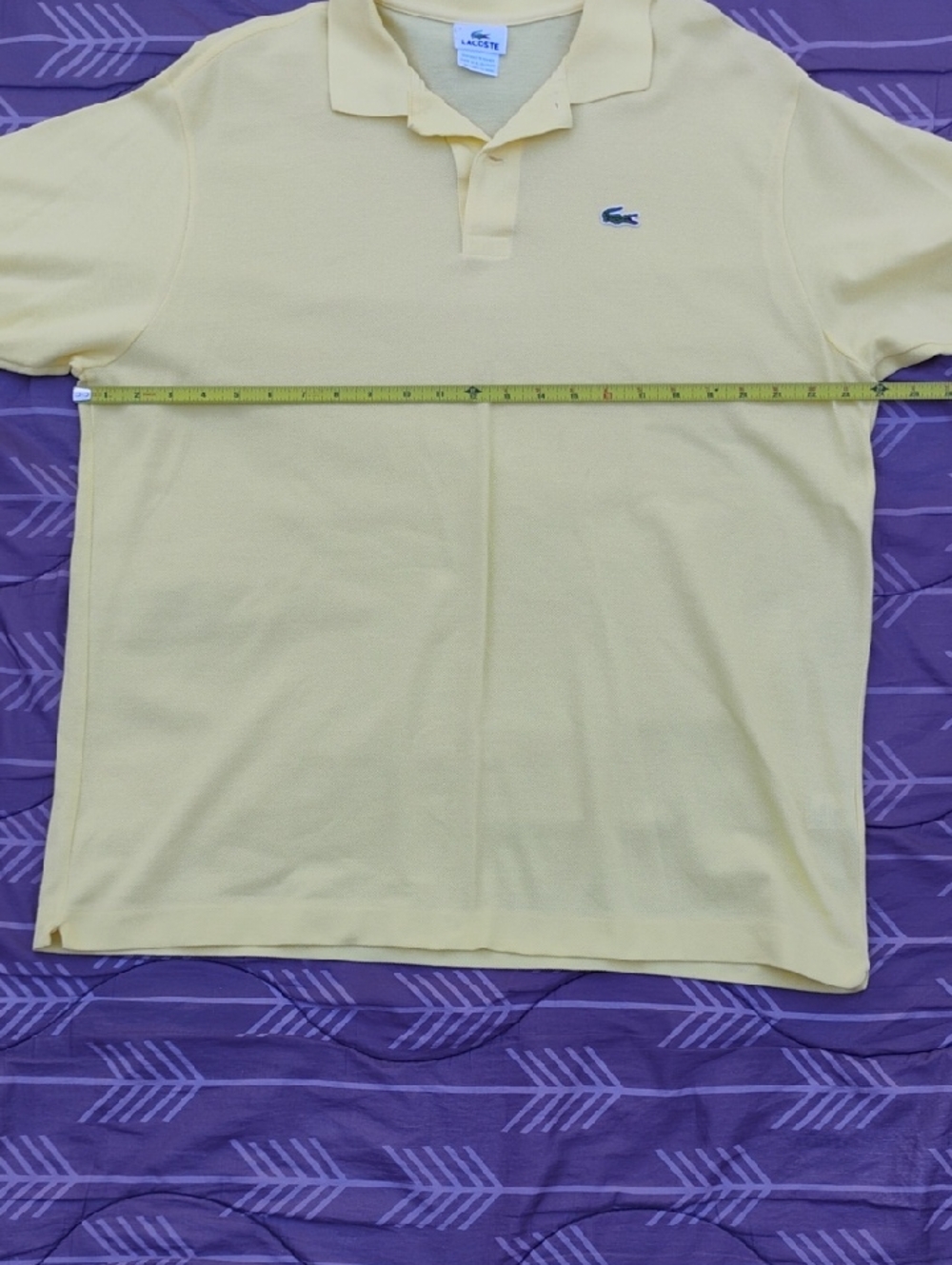 Lacoste Polo Shirt Size 7 XL - Picture 4 of 16
